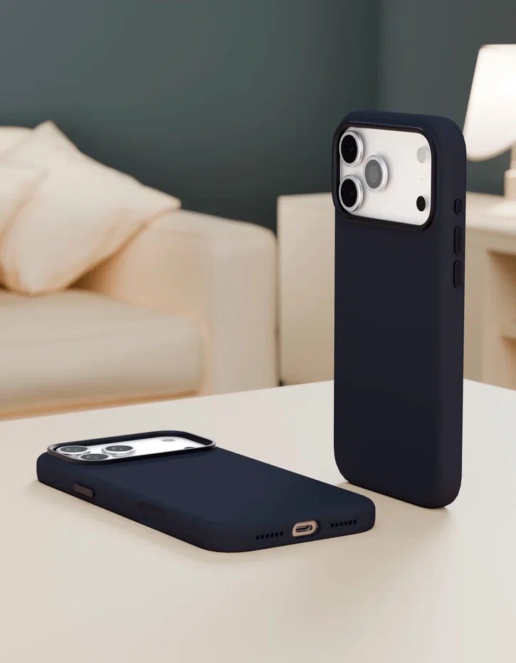 картинка Чехол защитный VLP Aster Pro Case с MagSafe для iPhone 17 Pro Max, синий от магазина Технолав