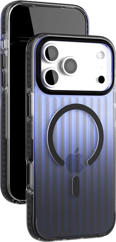 картинка Чехол защитный VLP Pulse Case с MagSafe для iPhone 17 Pro Max, черный от магазина Технолав