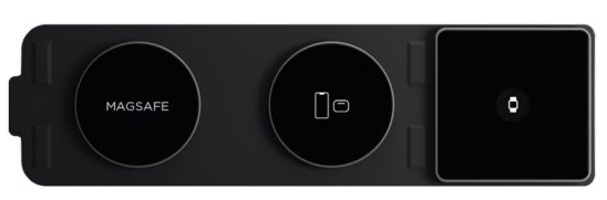 картинка Беспроводное зарядное устройство VLP Wireless Charger 3 в 1 с Magsafe для Apple от магазина Технолав