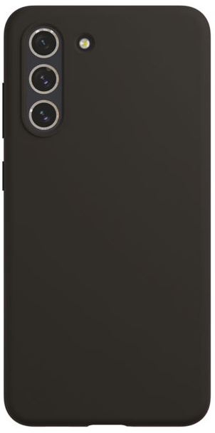 картинка Чехол защитный “vlp” Silicone case Soft Touch для Samsung S21 FE, черный от магазина Технолав
