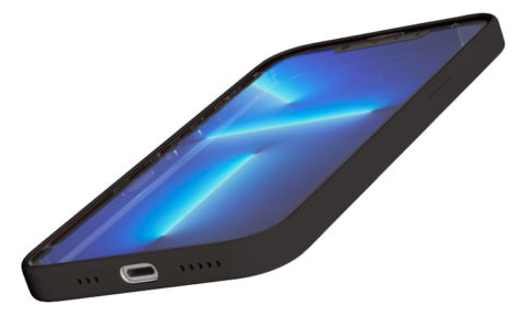 картинка Чехол защитный “vlp” Silicone case with MagSafe для iPhone 13 Pro Soft Touch, черный от магазина Технолав