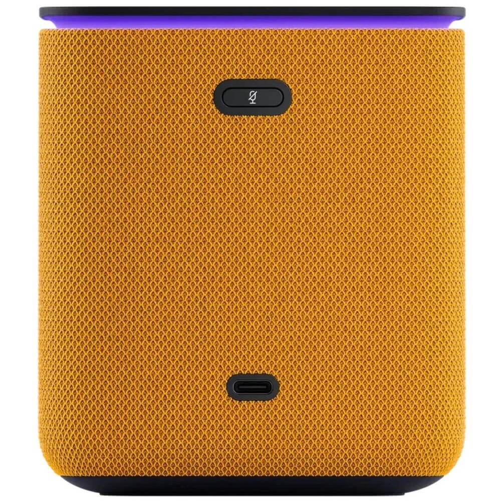 картинка Умная колонка Яндекс Станция Миди с Алисой, с Zigbee, 24 Вт, оранжевый от магазина Технолав