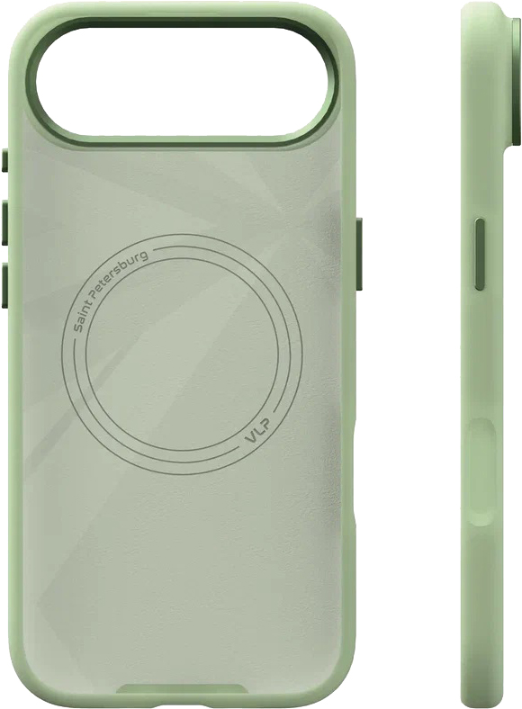картинка Чехол защитный VLP Aster Pro Case с MagSafe для iPhone Air, зеленый от магазина Технолав