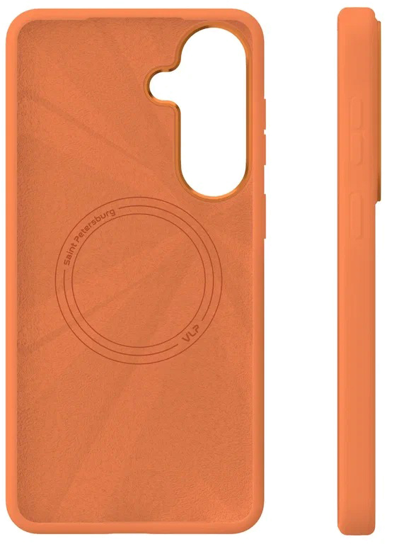 картинка Чехол защитный VLP Aster Pro Case с MagSafe для Samsung Galaxy S26+, оранжевый от магазина Технолав