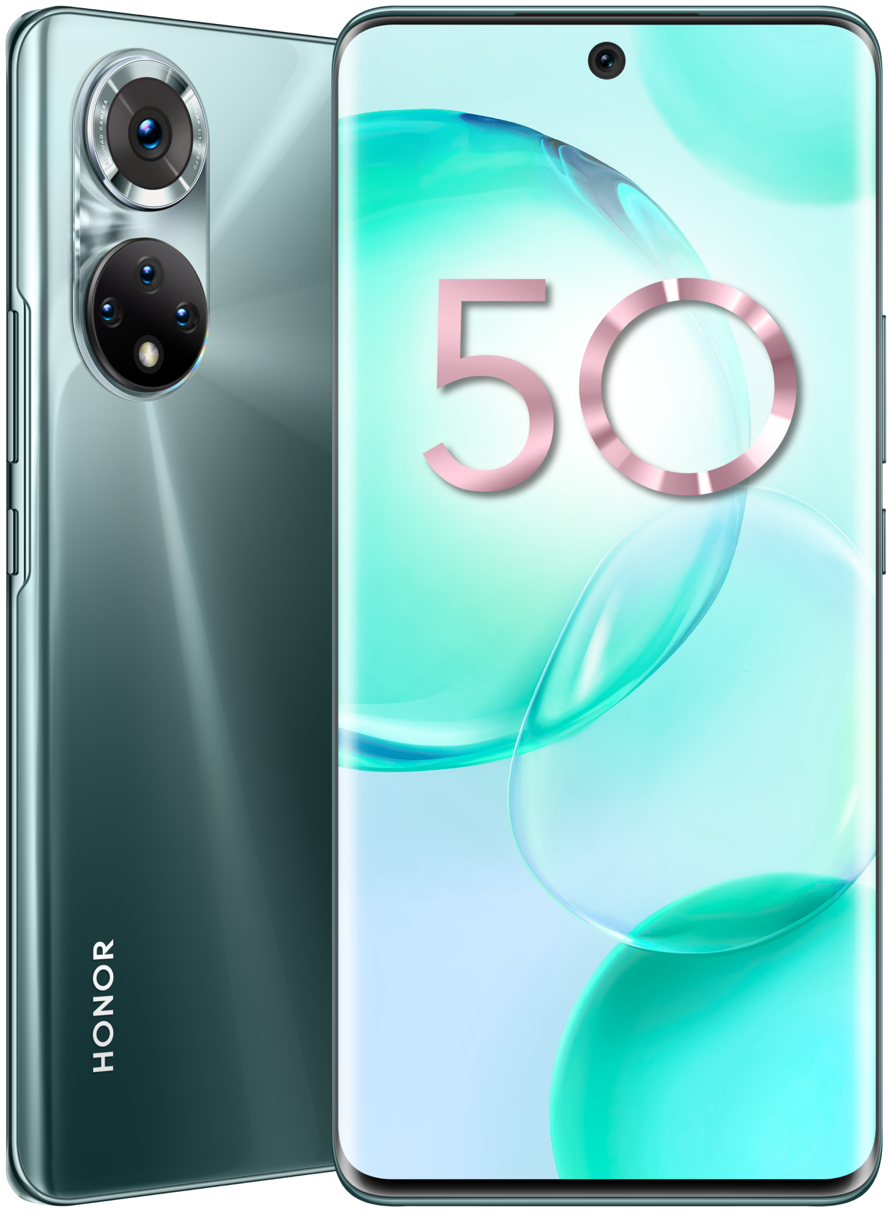 картинка Смартфон HONOR 50 8/128GB (изумрудно-зеленый) от магазина Технолав