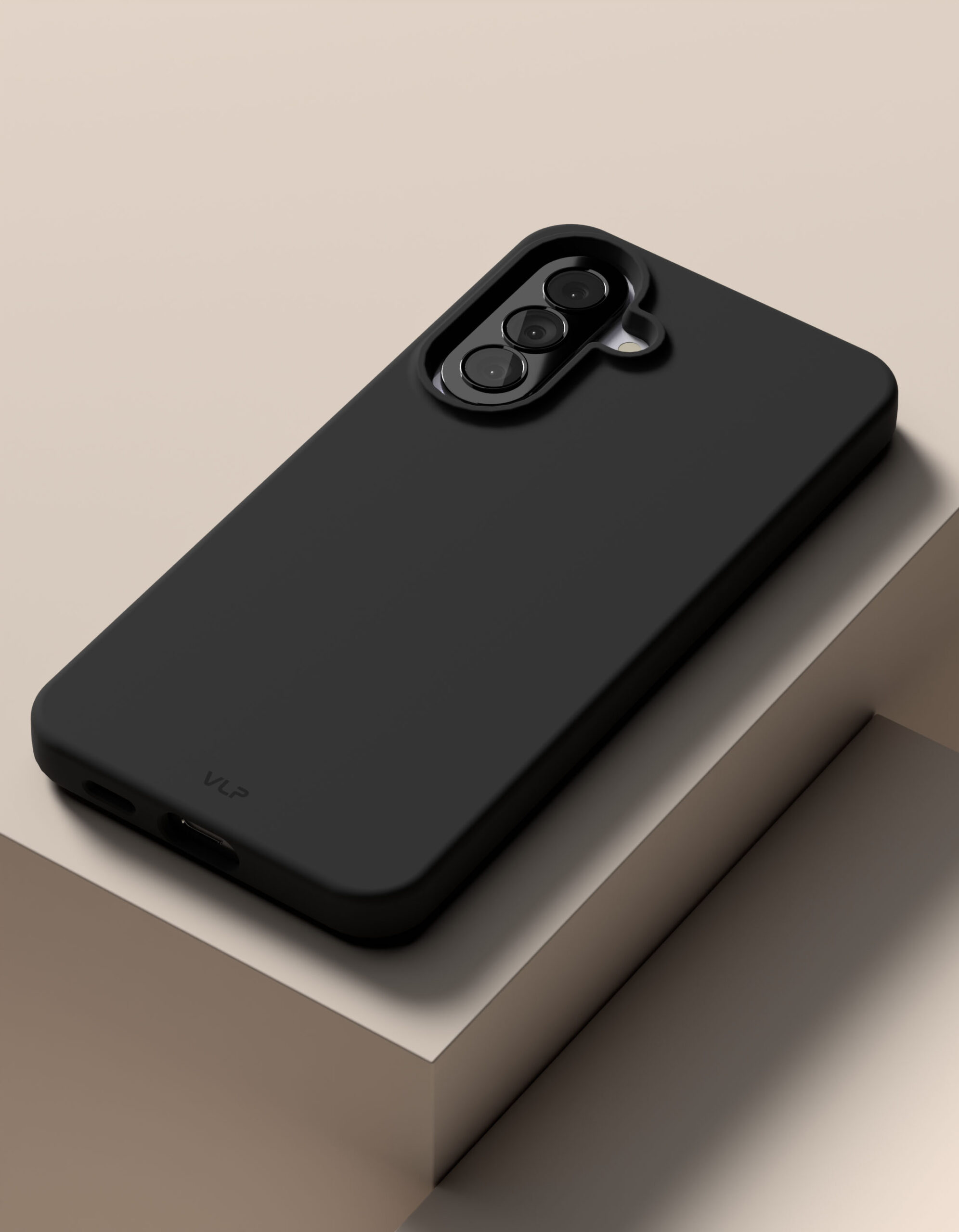 картинка Чехол защитный VLP Aster Case для Samsung Galaxy A37, черный от магазина Технолав