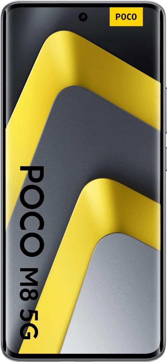 картинка Смартфон Xiaomi POCO M8 5G 8/256GB Silver (серебристый) от магазина Технолав