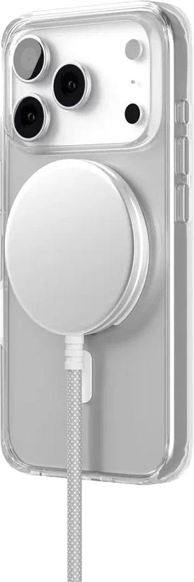 картинка Чехол защитный VLP Diamond Case с MagSafe для iPhone 17 Pro, прозрачный от магазина Технолав