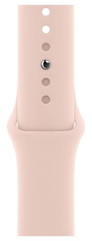 картинка Apple Watch Series 6, 40 мм, алюминий золотистого цвета, спортивный ремешок цвета «розовый песок» от магазина Технолав