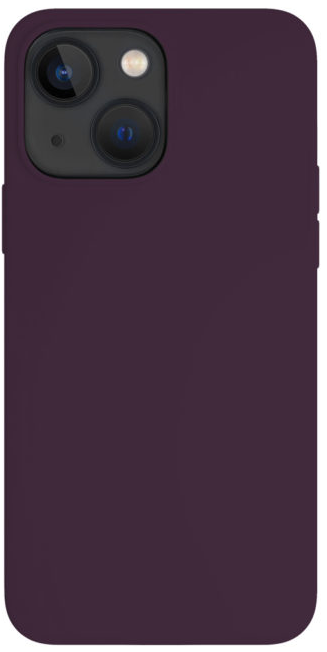 картинка Чехол защитный “vlp” Silicone case для iPhone 14  Soft Touch, темно-фиолетовый от магазина Технолав