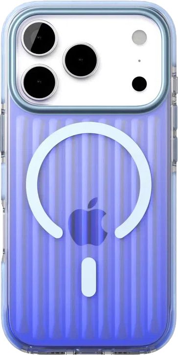 картинка Чехол защитный VLP Pulse Case с MagSafe для iPhone 17 Pro, синий от магазина Технолав