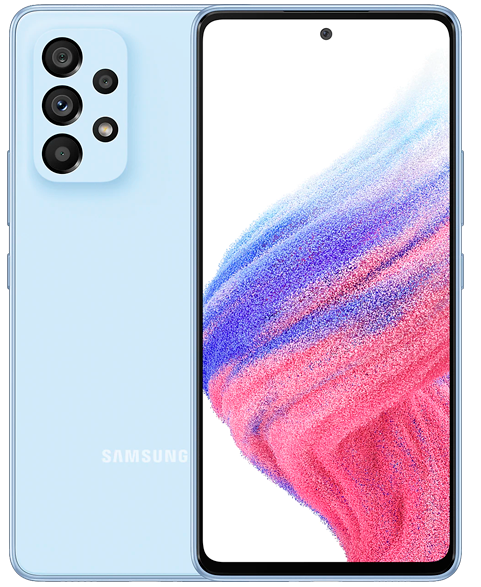 картинка Смартфон Samsung Galaxy A53 5G 8/256GB Blue (голубой) от магазина Технолав