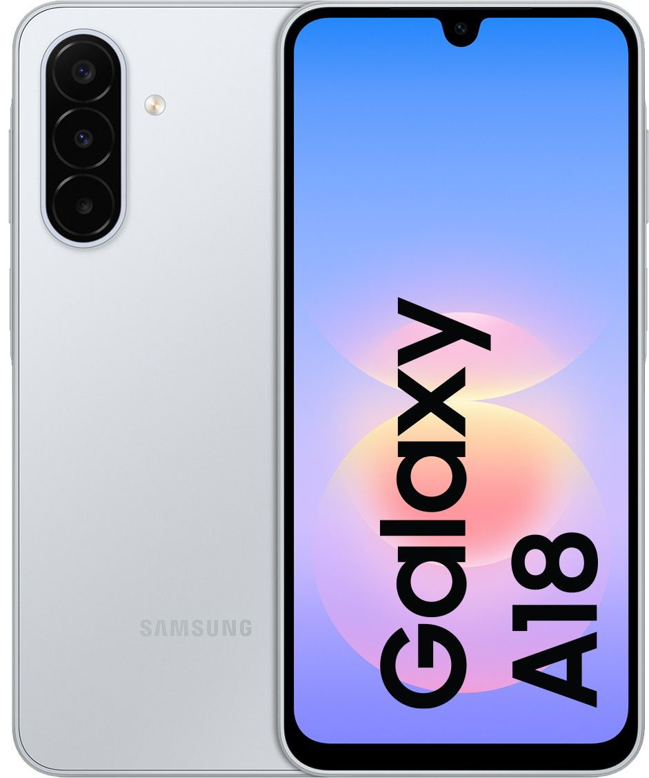 картинка Смартфон Samsung Galaxy A18 8/256GB Silver (серый) от магазина Технолав