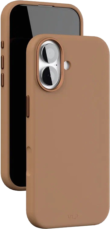 картинка Чехол защитный VLP Aster Pro Case с MagSafe для iPhone 17, коричневый от магазина Технолав