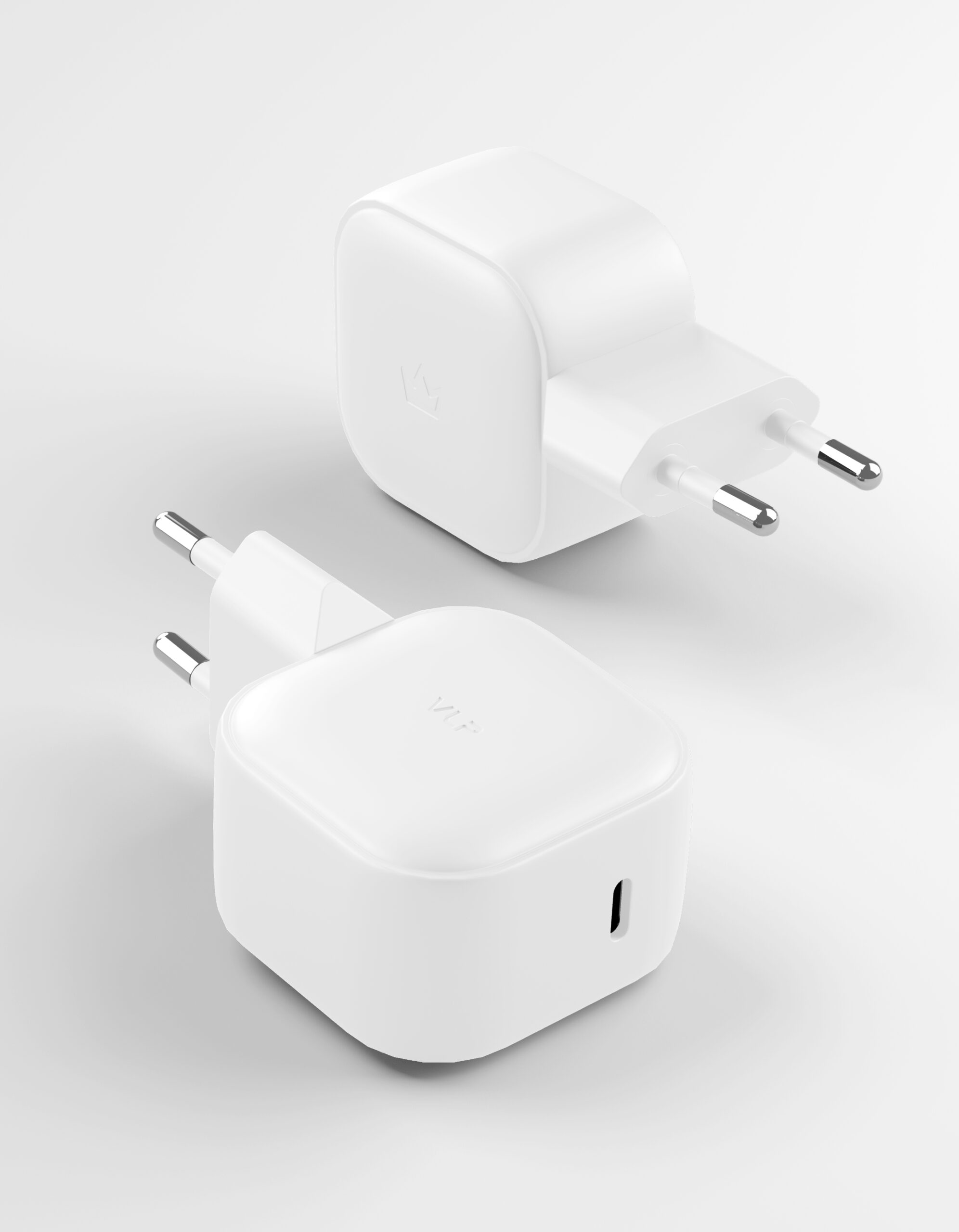 картинка Сетевое зарядное устройство VLP G-Charge 60Вт USB-C, белый от магазина Технолав