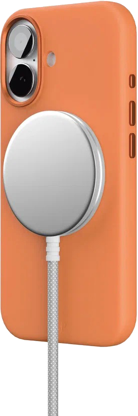 картинка Чехол защитный VLP Aster Pro Case с MagSafe для iPhone 17, оранжевый от магазина Технолав