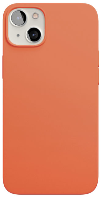картинка Чехол защитный “vlp” Silicone case with MagSafe для iPhone 13 mini, Soft Touch, оранжевый от магазина Технолав