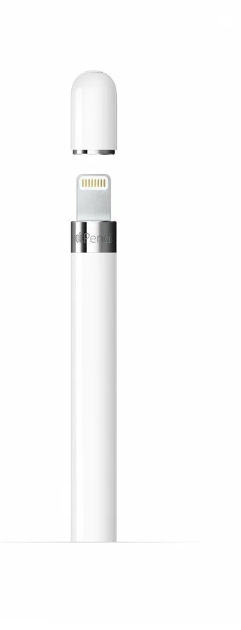 картинка Стилус Apple Pencil (1-го поколения) с адаптером USB-C, белый MQLY3ZA/A от магазина Технолав