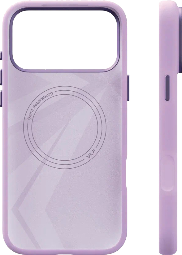 картинка Чехол защитный VLP Aster Pro Case с MagSafe для iPhone 17 Pro Max, лавандовый от магазина Технолав