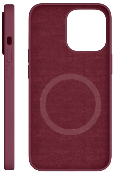 картинка Чехол защитный “vlp” Silicone case with MagSafe для iPhone 13 Pro Soft Touch, марсала от магазина Технолав