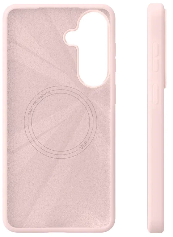 картинка Чехол защитный VLP Aster Pro Case с MagSafe для Samsung Galaxy S26+, розовый от магазина Технолав
