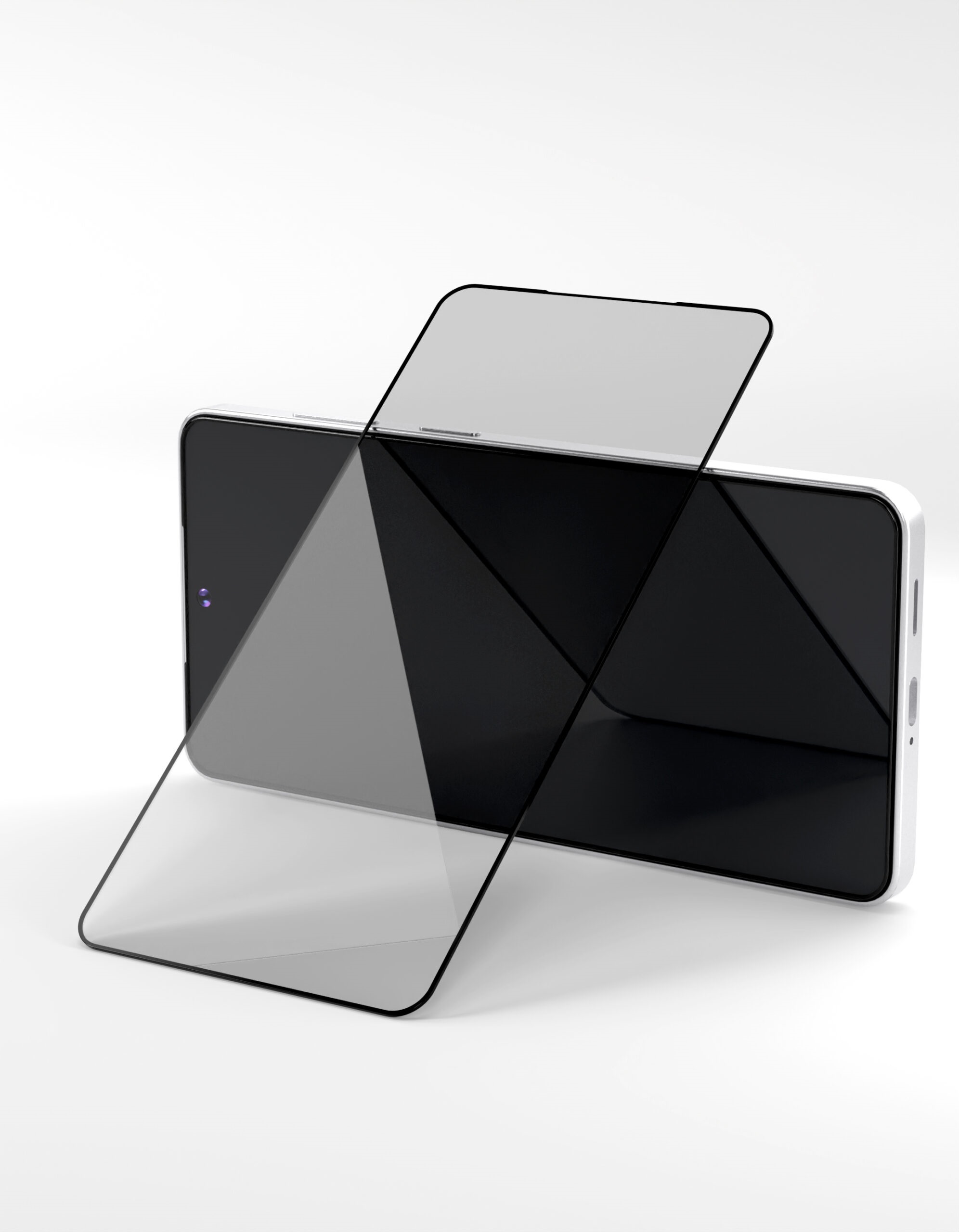 картинка Стекло защитное 2.5D VLP A Glass для Samsung Galaxy S26, с черной рамкой от магазина Технолав