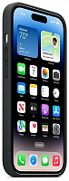 картинка Чехол кожаный Apple MagSafe для iPhone 14 Pro Max (тёмная ночь) от магазина Технолав