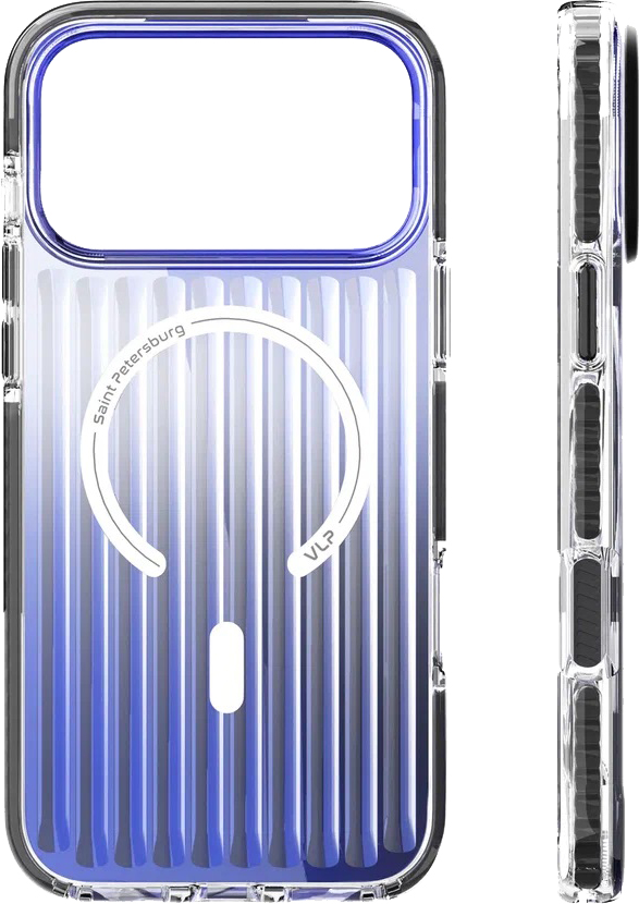 картинка Чехол защитный VLP Pulse Case с MagSafe для iPhone 17 Pro Max, черный от магазина Технолав