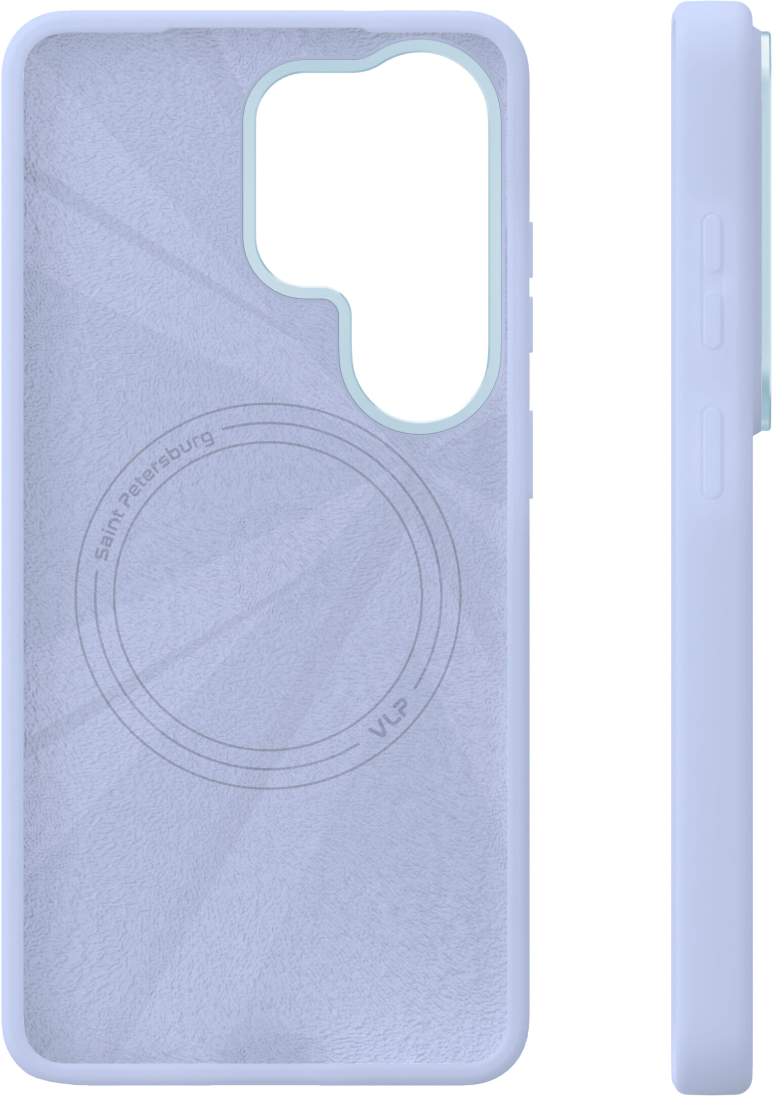 картинка Чехол защитный VLP Aster Pro Case с MagSafe для Samsung Galaxy S26 Ultra, голубой от магазина Технолав