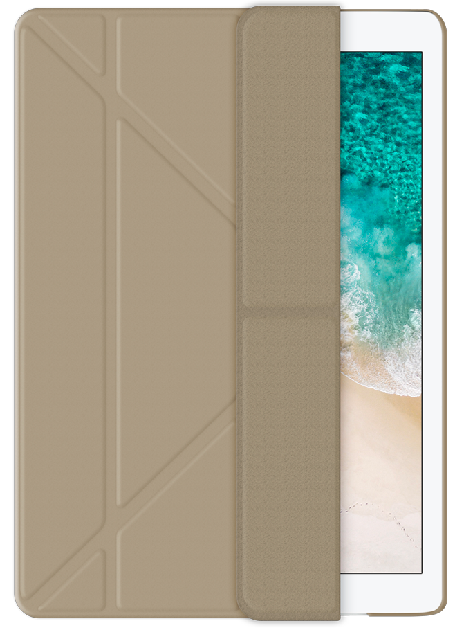 картинка Чехол Deppa Wallet Onzo для Apple iPad Pro 10.5 (золотистый) от магазина Технолав