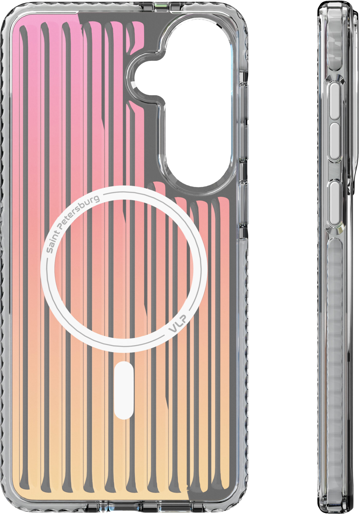 картинка Чехол защитный VLP Pulse Case с MagSafe для Samsung Galaxy S26+, перламутровый от магазина Технолав