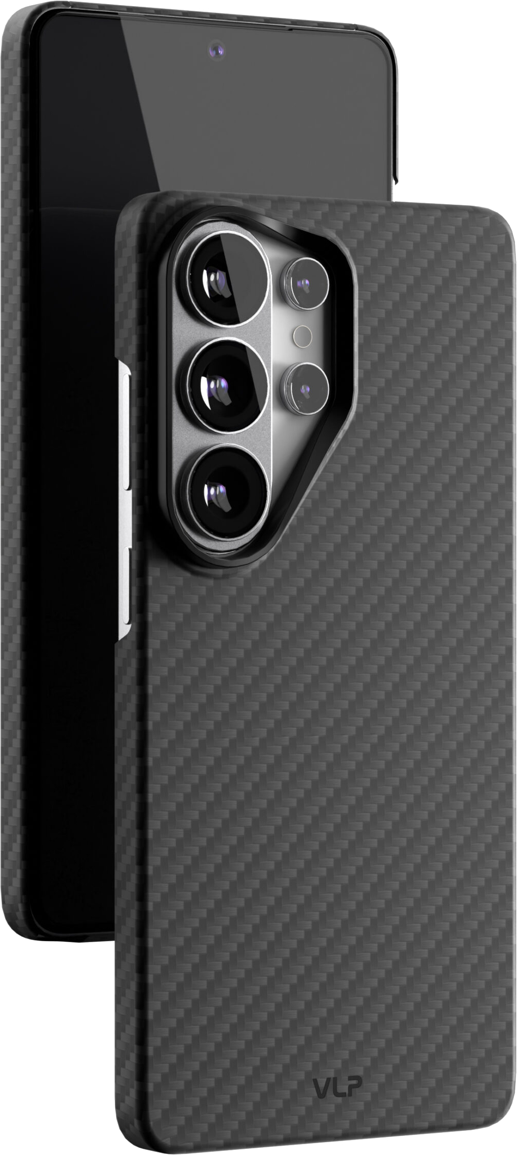 картинка Чехол защитный VLP Kevlar Case с MagSafe для Samsung Galaxy S26 Ultra, черный от магазина Технолав