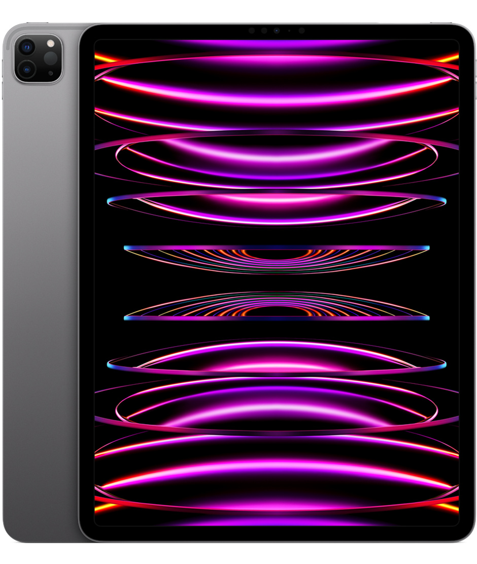 картинка Планшет Apple iPad Pro 12.9 (2022) 256GB Wi-Fi + Cellular Space Gray (серый космос) от магазина Технолав