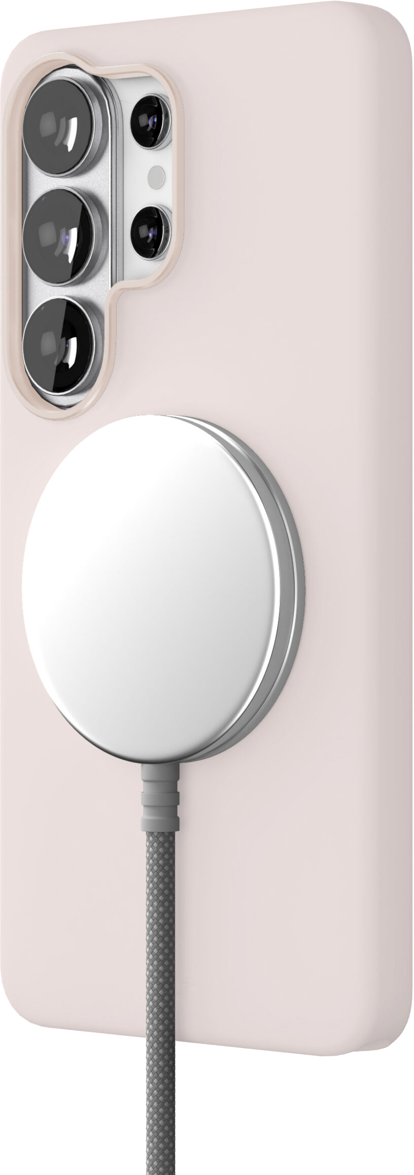 картинка Чехол защитный VLP Aster Pro Case с MagSafe для Samsung Galaxy S26 Ultra, розовый от магазина Технолав