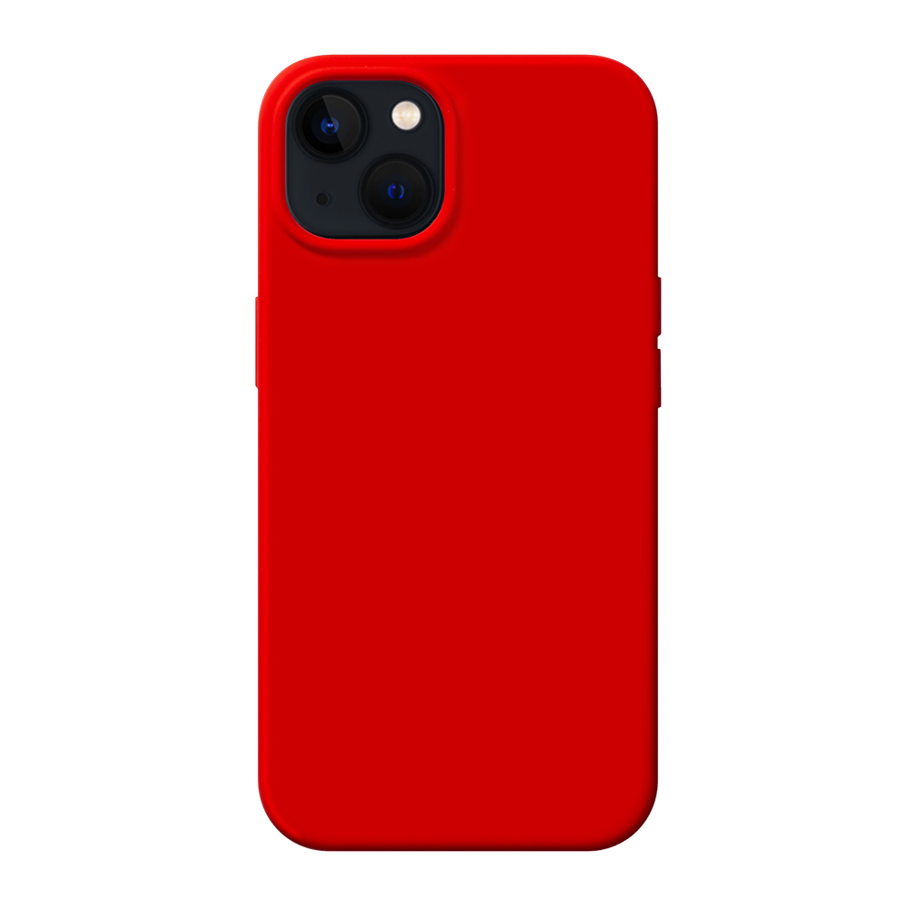 картинка Чехол Liquid Silicone Pro для Apple iPhone 13 (красный) от магазина Технолав