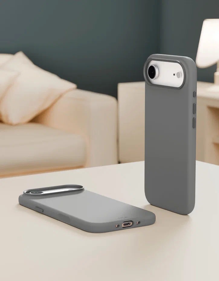 картинка Чехол защитный VLP Aster Pro Case с MagSafe для iPhone Air, серый от магазина Технолав