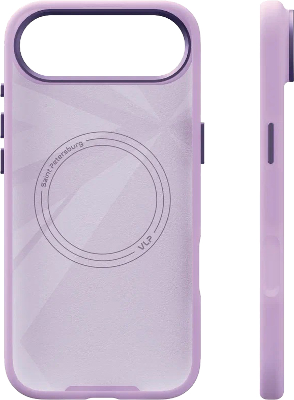 картинка Чехол защитный VLP Aster Pro Case с MagSafe для iPhone Air, лавандовый от магазина Технолав