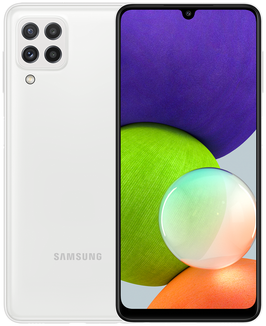 картинка Смартфон Samsung Galaxy A22 4/128Gb (белый) от магазина Технолав