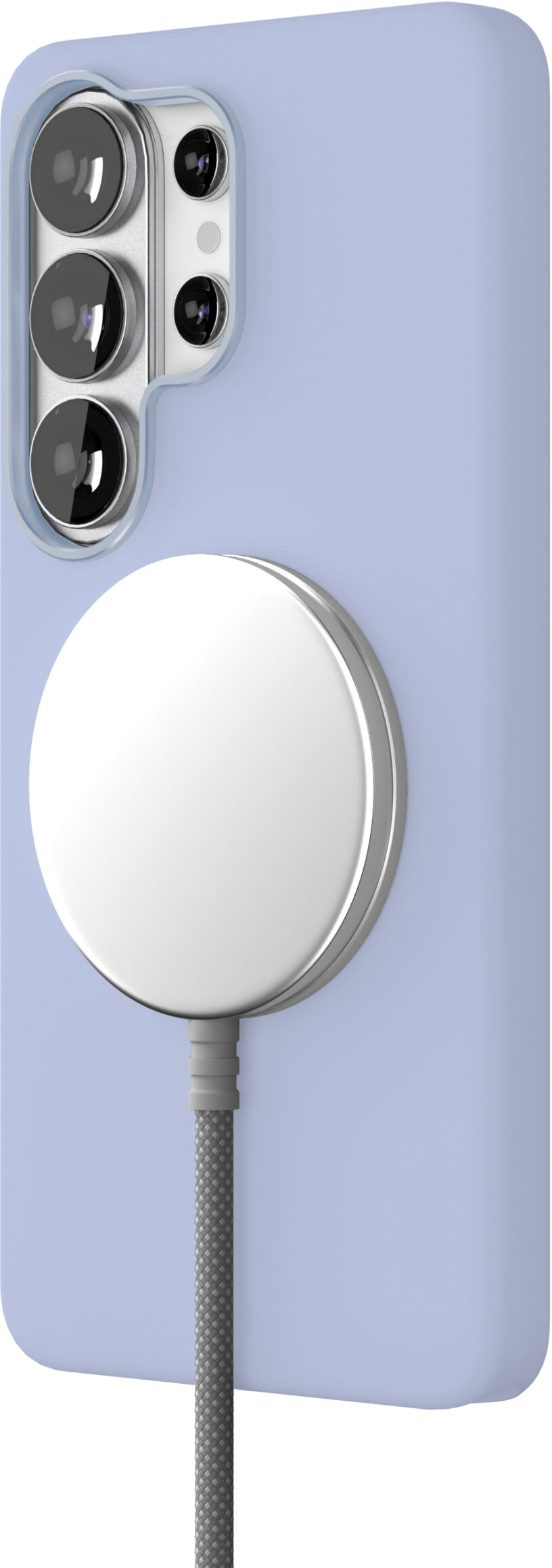 картинка Чехол защитный VLP Aster Pro Case с MagSafe для Samsung Galaxy S26 Ultra, голубой от магазина Технолав