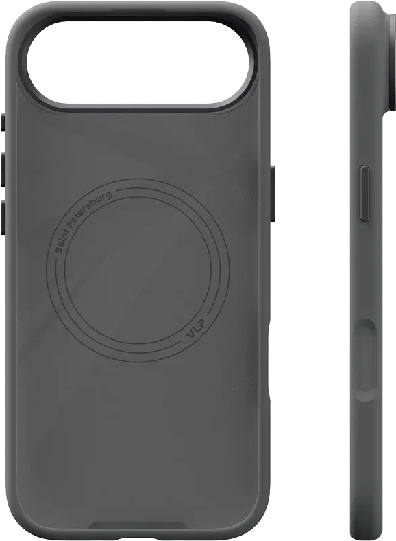 картинка Чехол защитный VLP Aster Pro Case с MagSafe для iPhone Air, серый от магазина Технолав