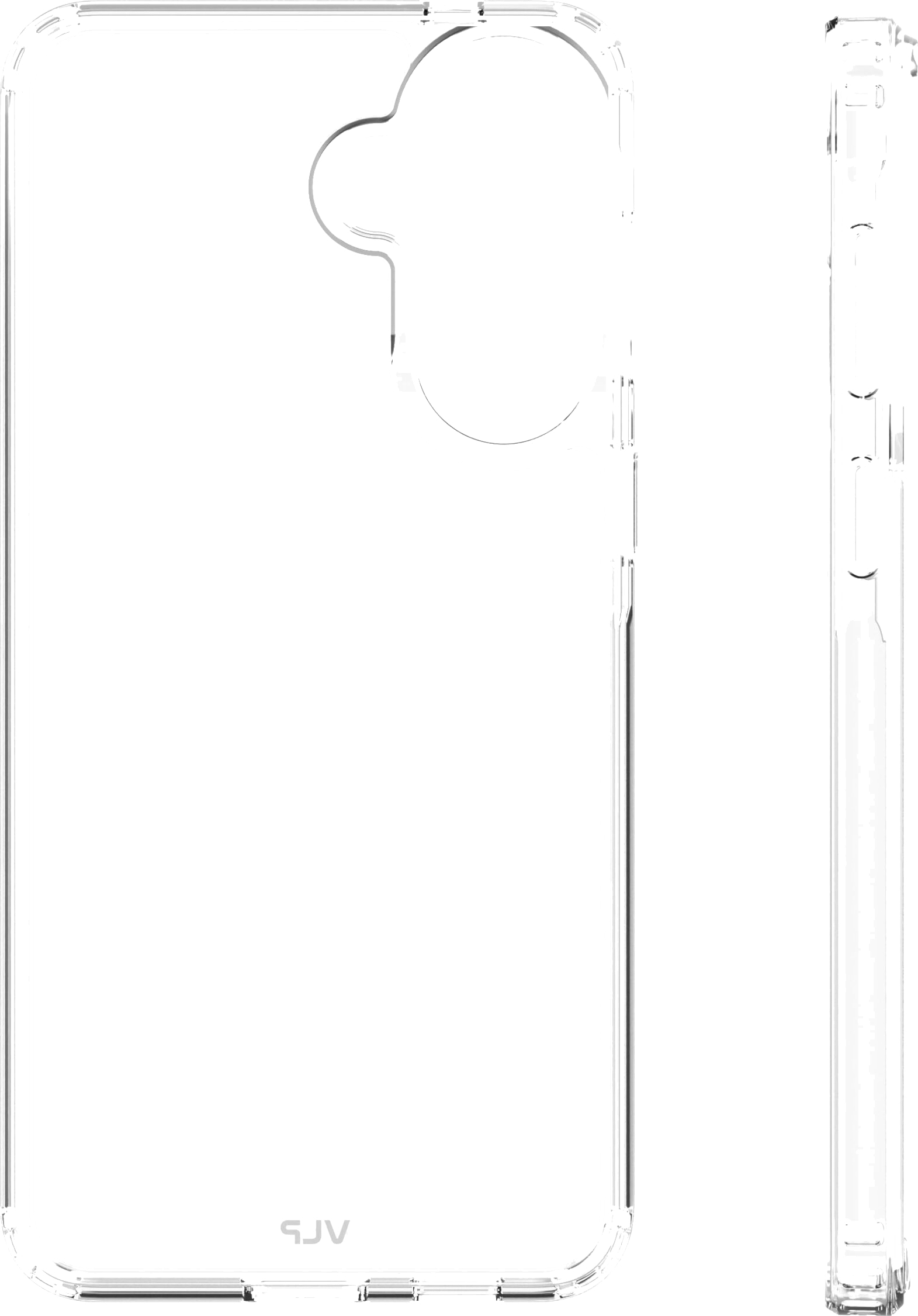 картинка Чехол защитный VLP Crystal Case для Samsung Galaxy A57, прозрачный от магазина Технолав