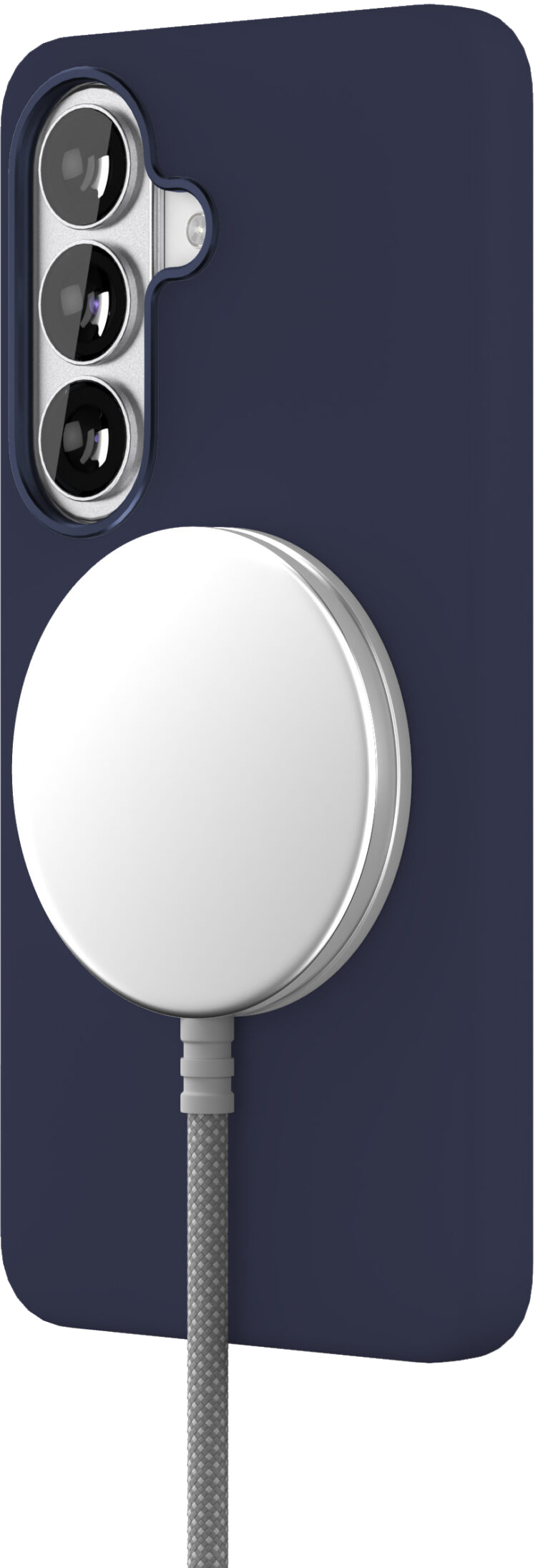 картинка Чехол защитный VLP Aster Pro Case с MagSafe для Samsung Galaxy S26, синий от магазина Технолав