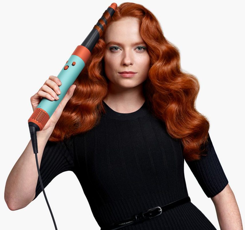 картинка Фен-стайлер Dyson Airwrap ID HS08 Curly+Coily Diffuse Ceramic Patina/Topaz (вилка EU) от магазина Технолав
