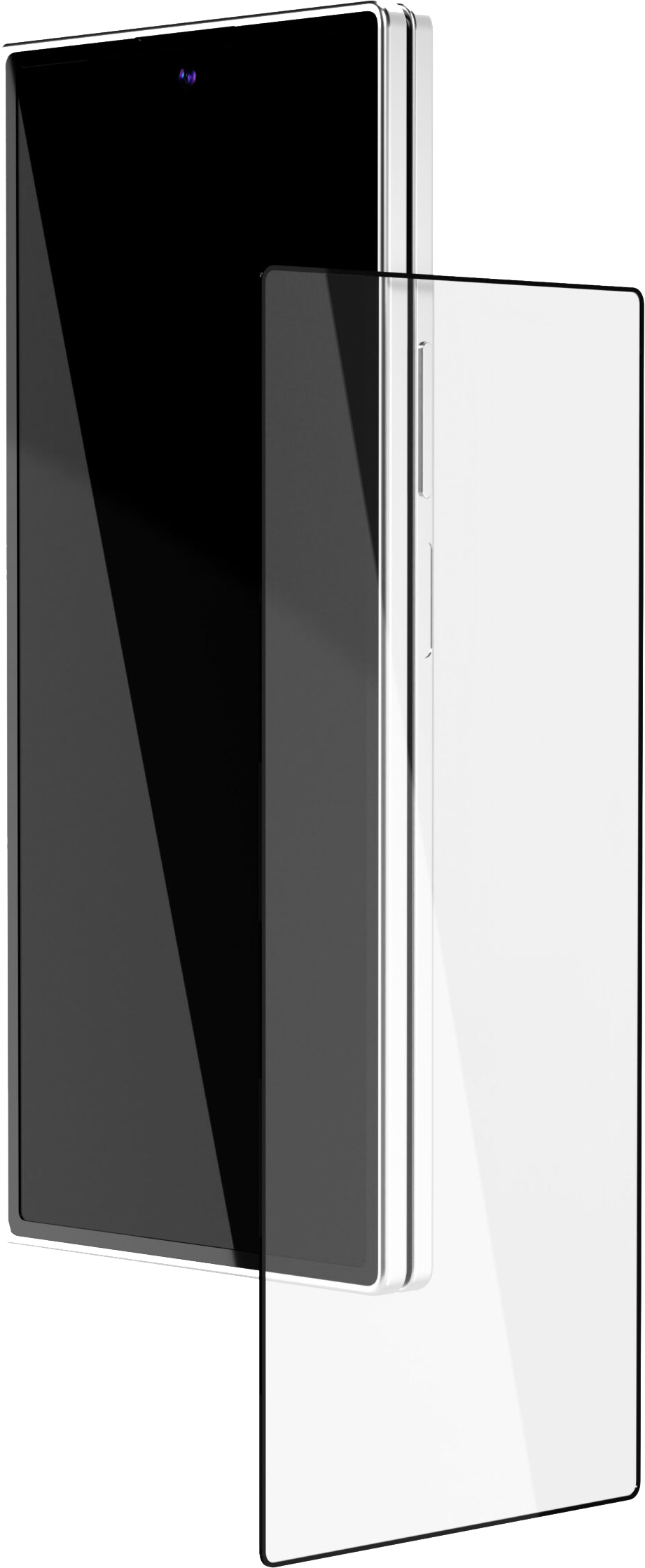 картинка Стекло защитное 2.5D VLP Premium Shield для Samsung Galaxy Z Fold7, с черной рамкой от магазина Технолав