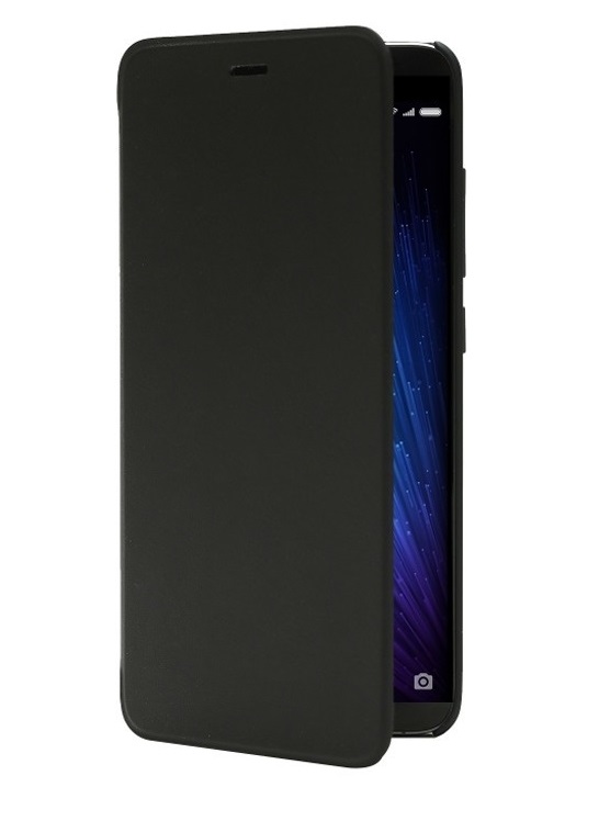 картинка Чехол-книжка с магнитом для Xiaomi Mi A1 (черный) от магазина Технолав