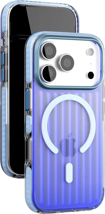 картинка Чехол защитный VLP Pulse Case с MagSafe для iPhone 17 Pro, синий от магазина Технолав