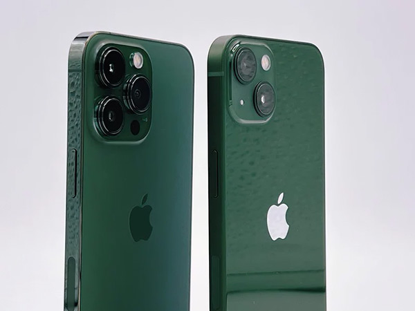 iPhone 13 Pro Alpine Green и iPhone 13 в сравнении