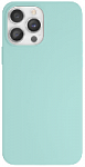 Чехол защитный “vlp” Silicone case для iPhone 14 Pro Soft Touch бирюзовый