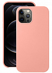 Чехол Liquid Silicone для Apple iPhone 12/12 Pro (розовый)