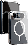 Чехол защитный VLP Puro Case с MagSafe для iPhone Duo, прозрачный